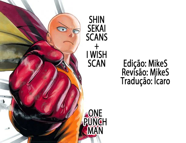 One Punch-Man Capítulo 1 – Um Soco