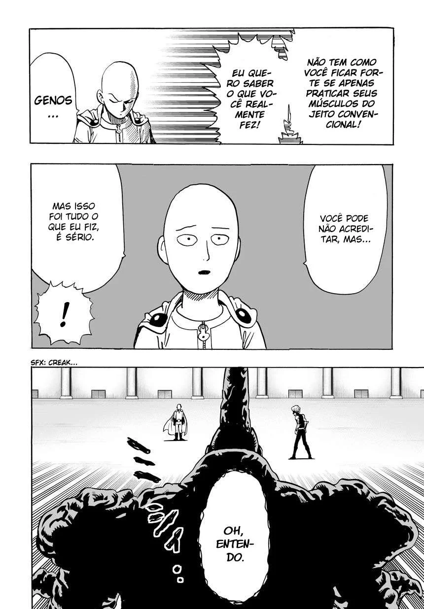 One Punch-Man Capítulo 1 – Um Soco