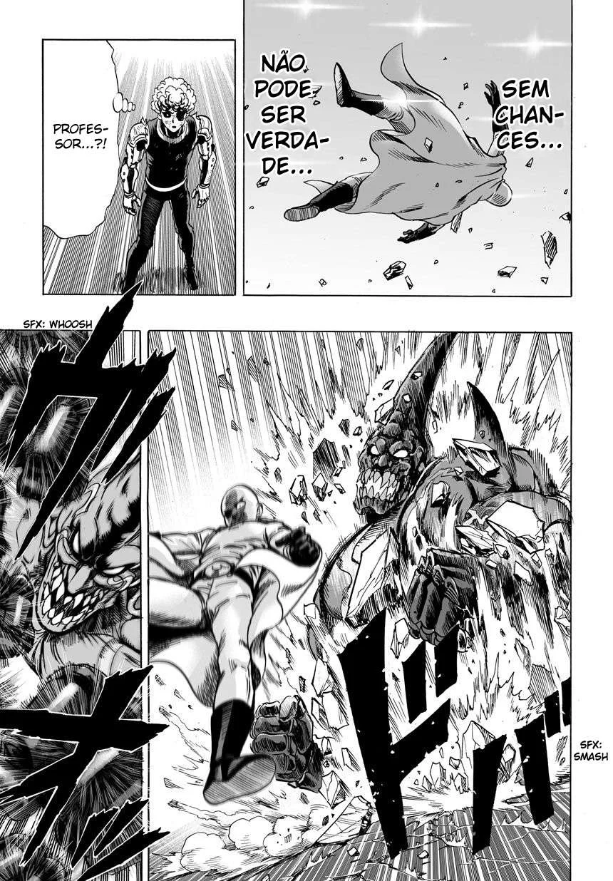 One Punch-Man Capítulo 1 – Um Soco