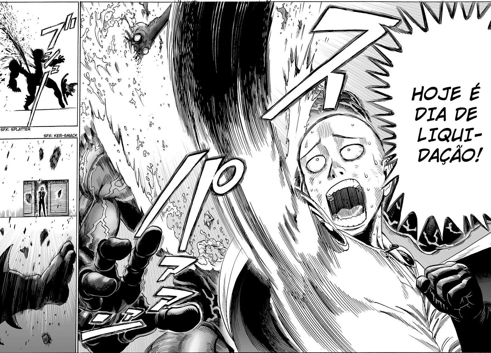 One Punch-Man Capítulo 1 – Um Soco