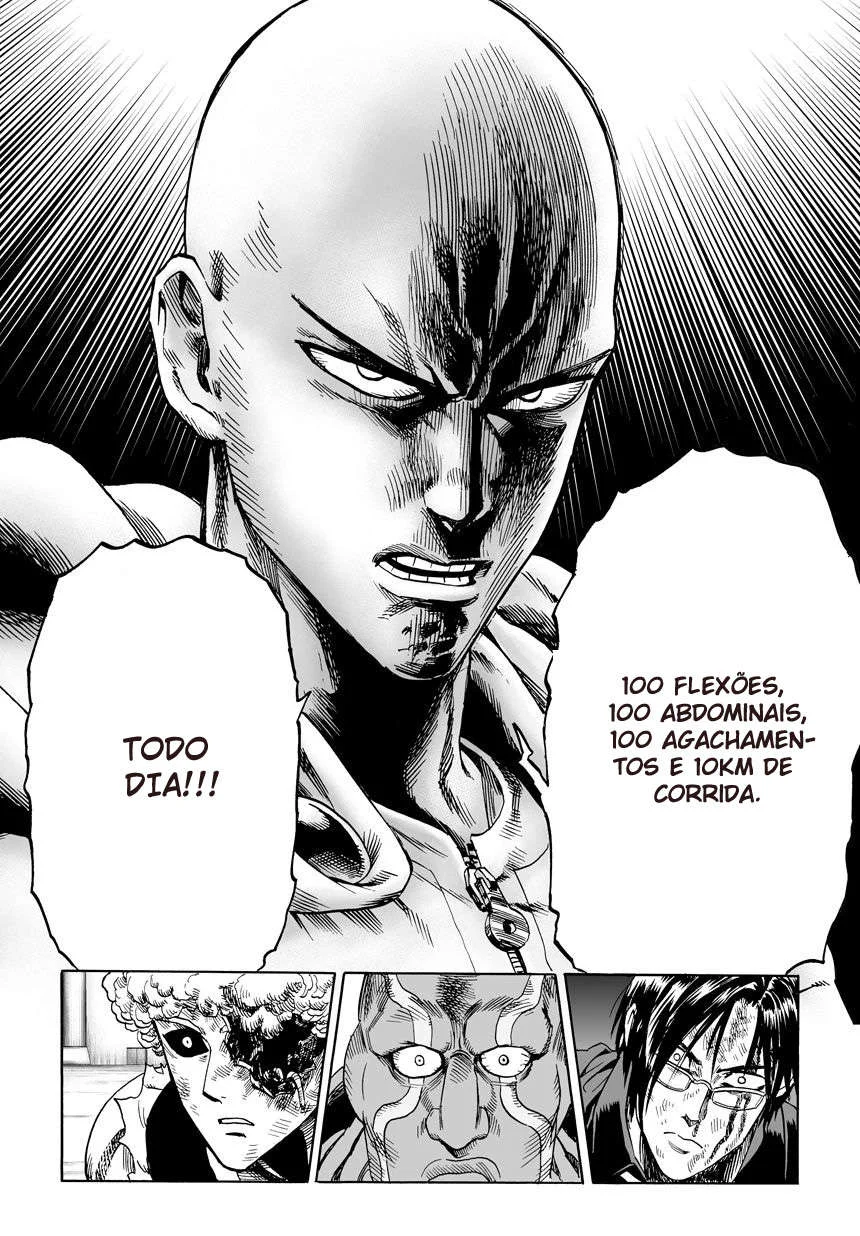 One Punch-Man Capítulo 1 – Um Soco