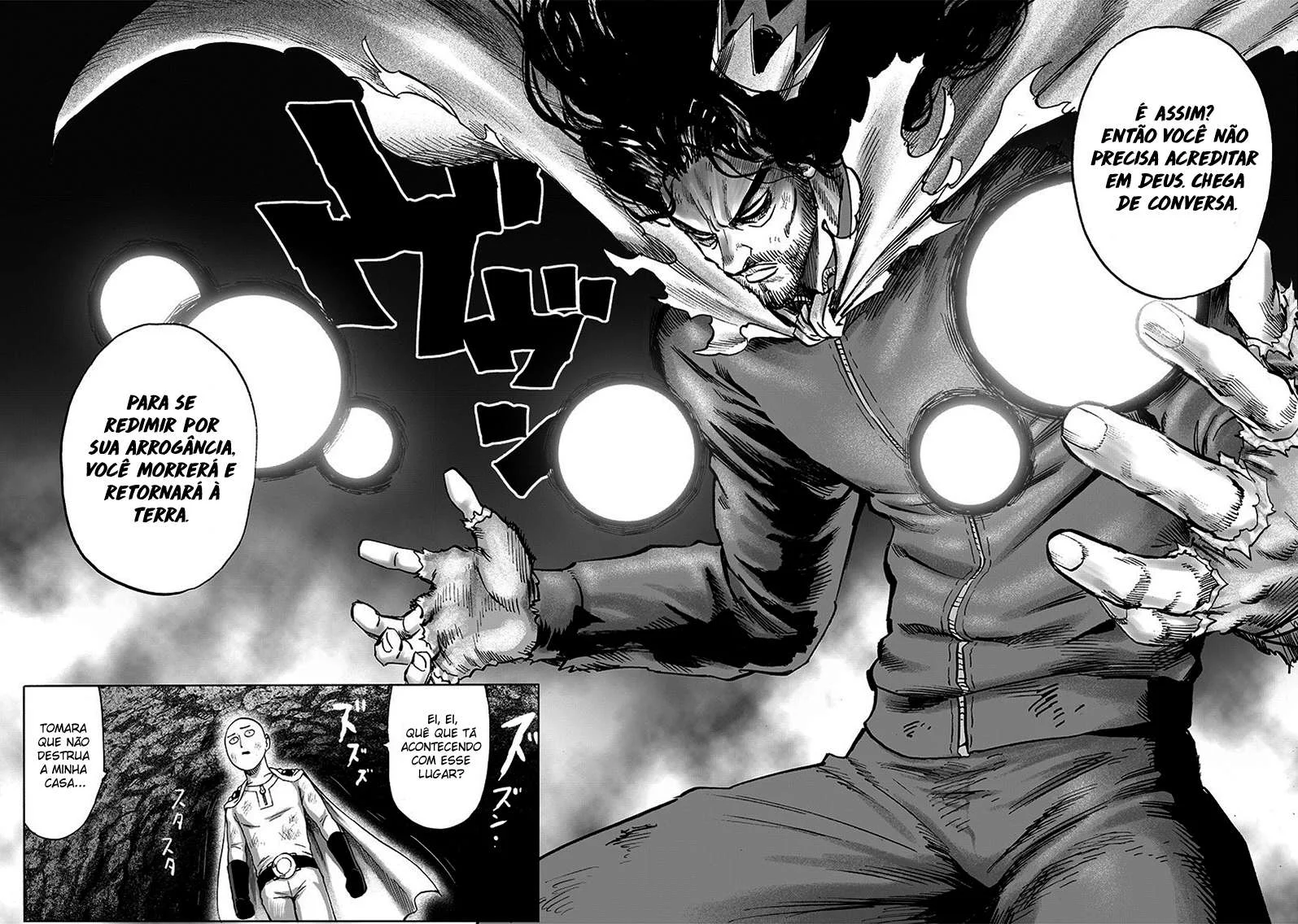 One Punch-Man Capítulo 1 – Um Soco