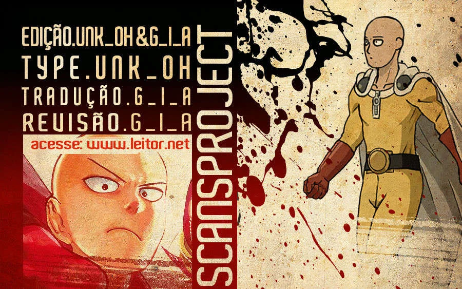 One Punch-Man Capítulo 1 – Um Soco