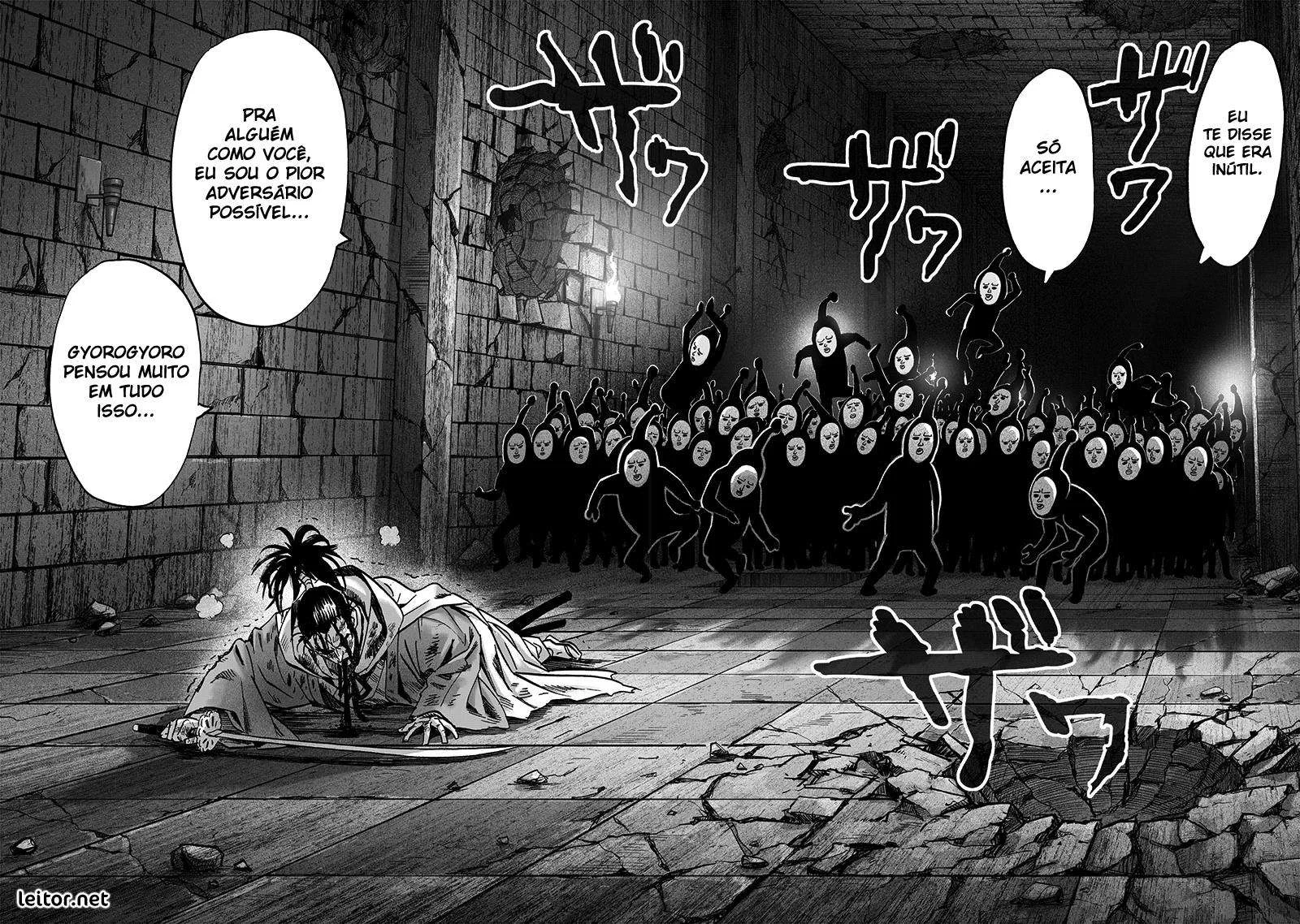 One Punch-Man Capítulo 1 – Um Soco