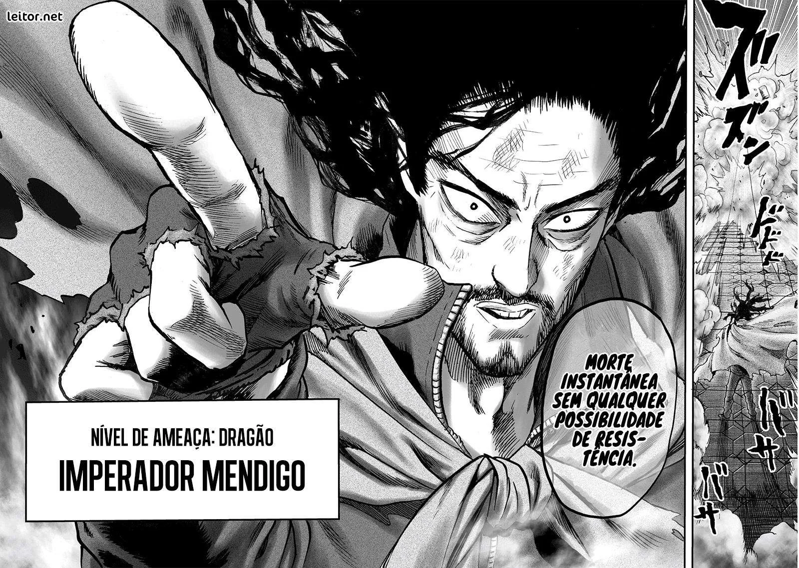 One Punch-Man Capítulo 1 – Um Soco