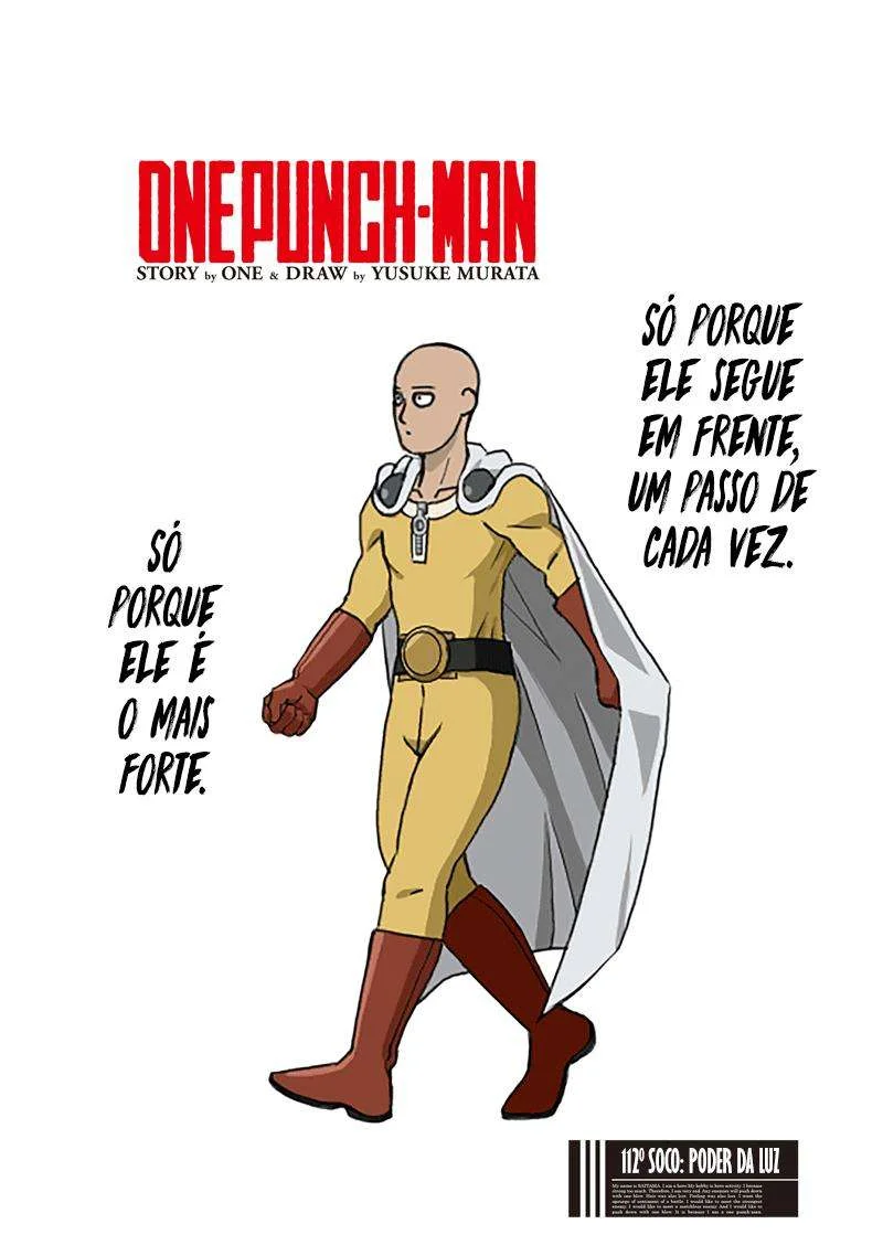 One Punch-Man Capítulo 1 – Um Soco