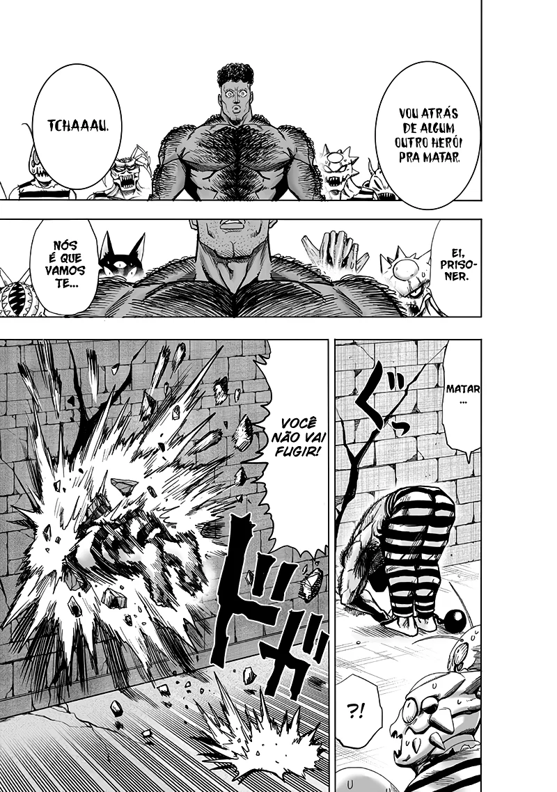 One Punch-Man Capítulo 1 – Um Soco