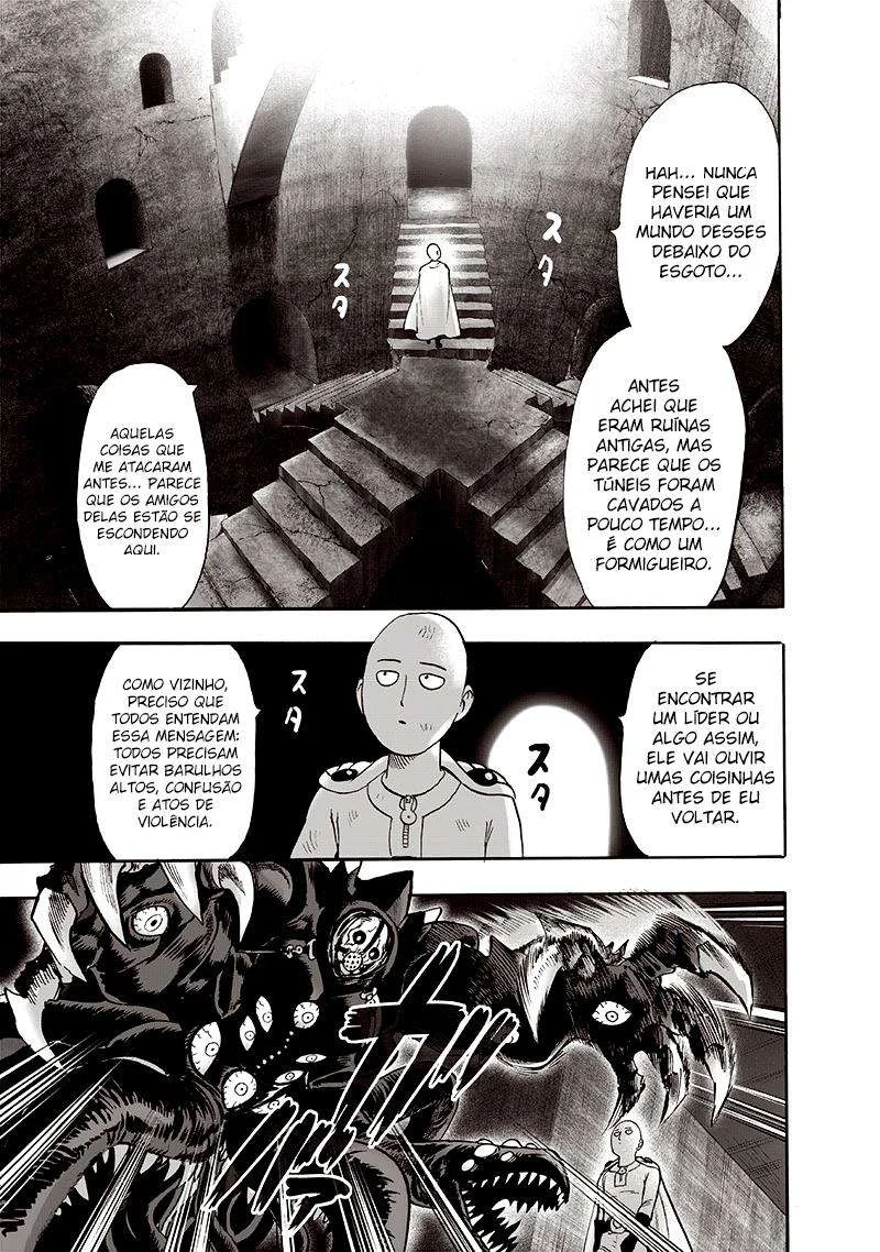 One Punch-Man Capítulo 1 – Um Soco