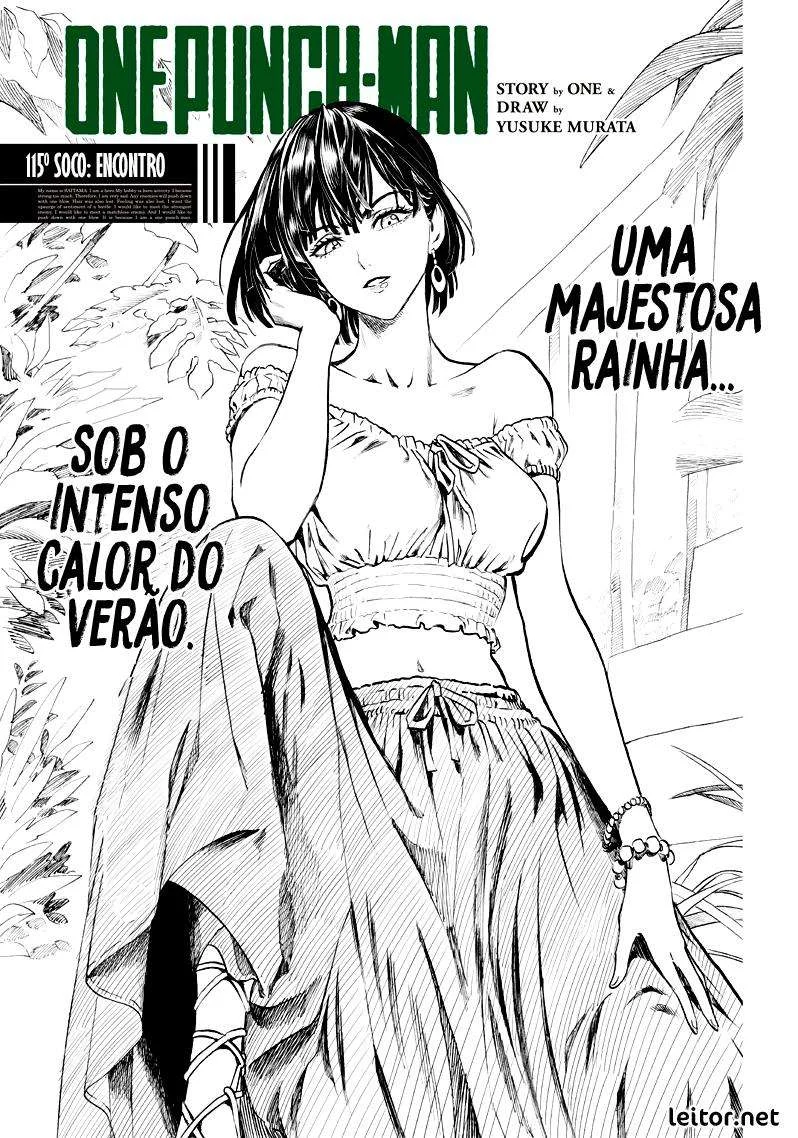 One Punch-Man Capítulo 1 – Um Soco