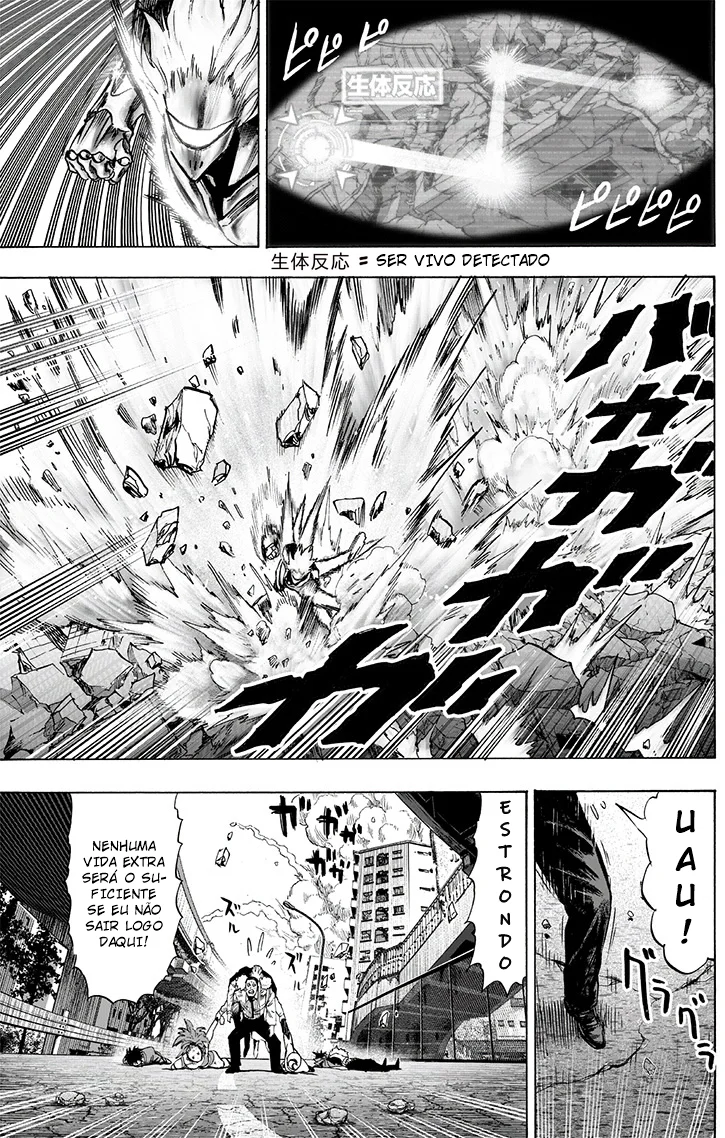 One Punch-Man Capítulo 1 – Um Soco