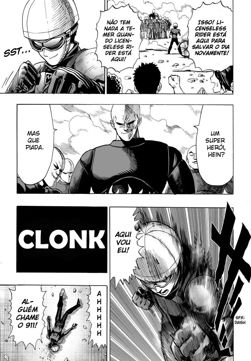 One Punch-Man Capítulo 1 – Um Soco