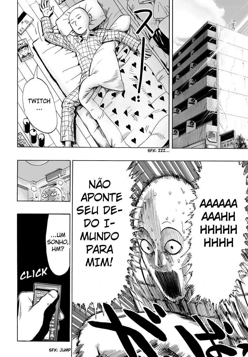 One Punch-Man Capítulo 1 – Um Soco