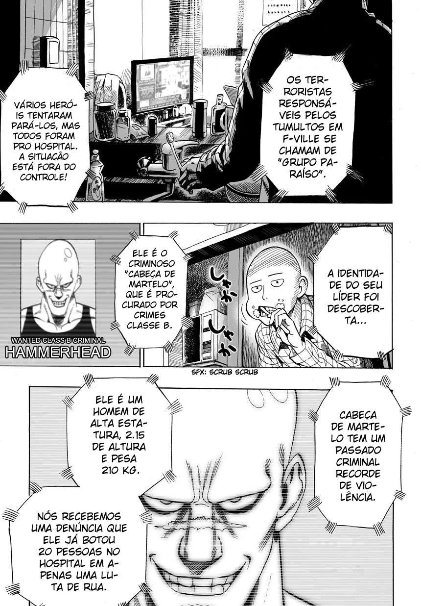 One Punch-Man Capítulo 1 – Um Soco