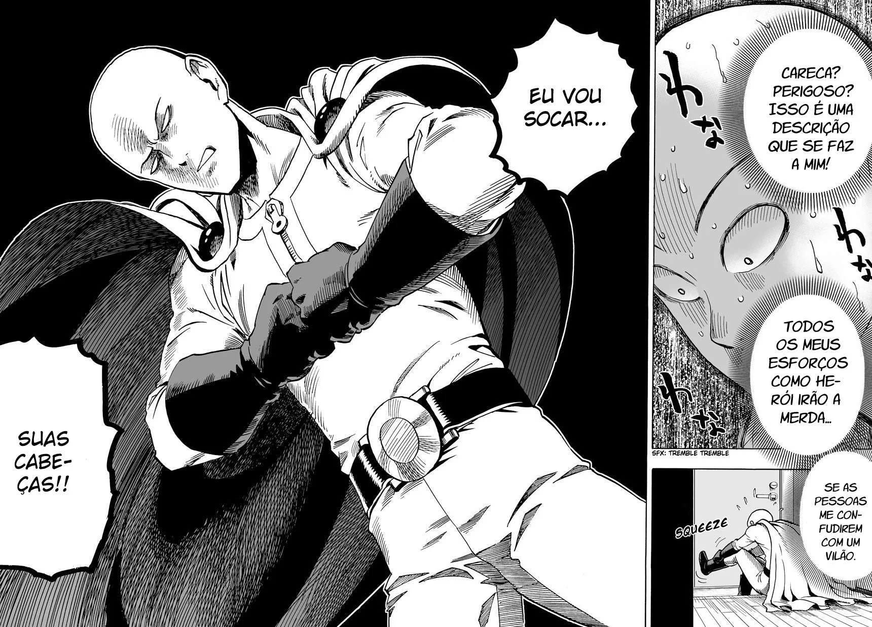 One Punch-Man Capítulo 1 – Um Soco