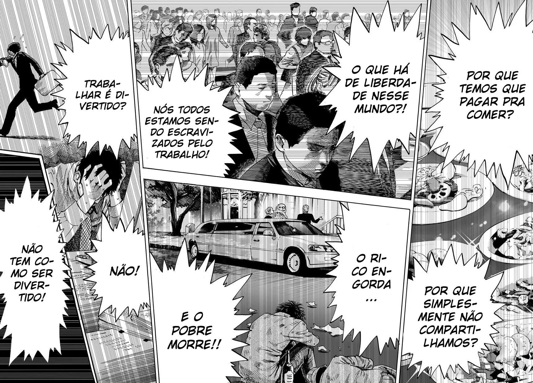 One Punch-Man Capítulo 1 – Um Soco