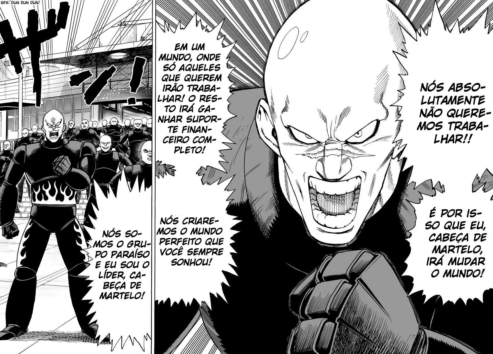 One Punch-Man Capítulo 1 – Um Soco