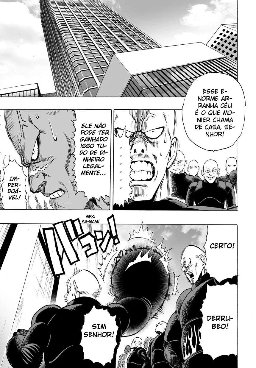 One Punch-Man Capítulo 1 – Um Soco