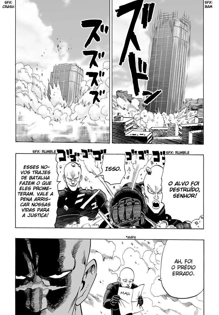 One Punch-Man Capítulo 1 – Um Soco