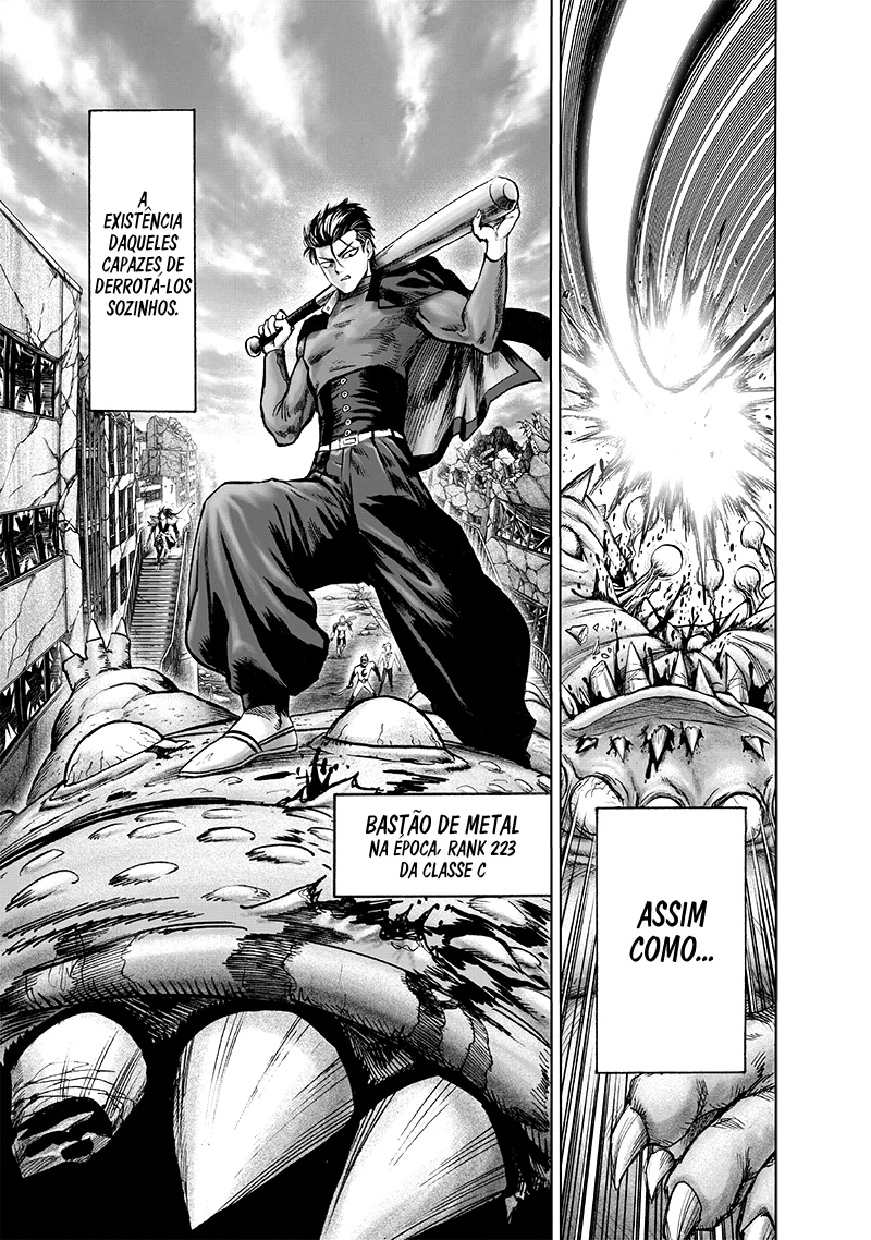 One Punch-Man Capítulo 1 – Um Soco
