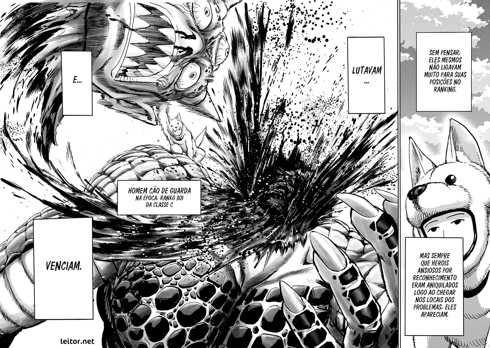 One Punch-Man Capítulo 1 – Um Soco