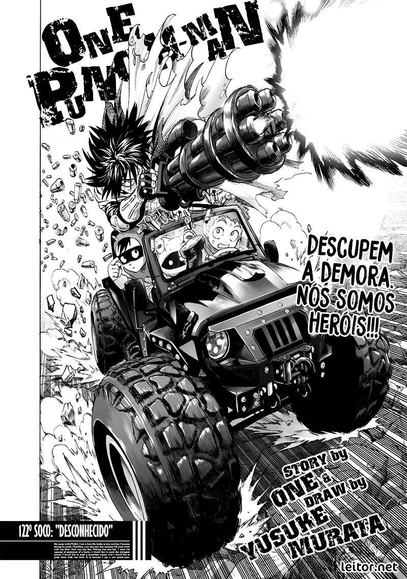One Punch-Man Capítulo 1 – Um Soco