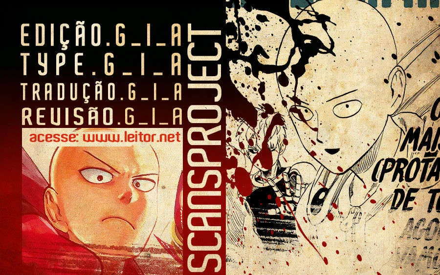 One Punch-Man Capítulo 1 – Um Soco