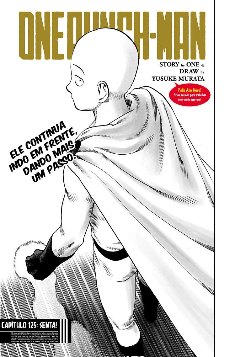 One Punch-Man Capítulo 1 – Um Soco