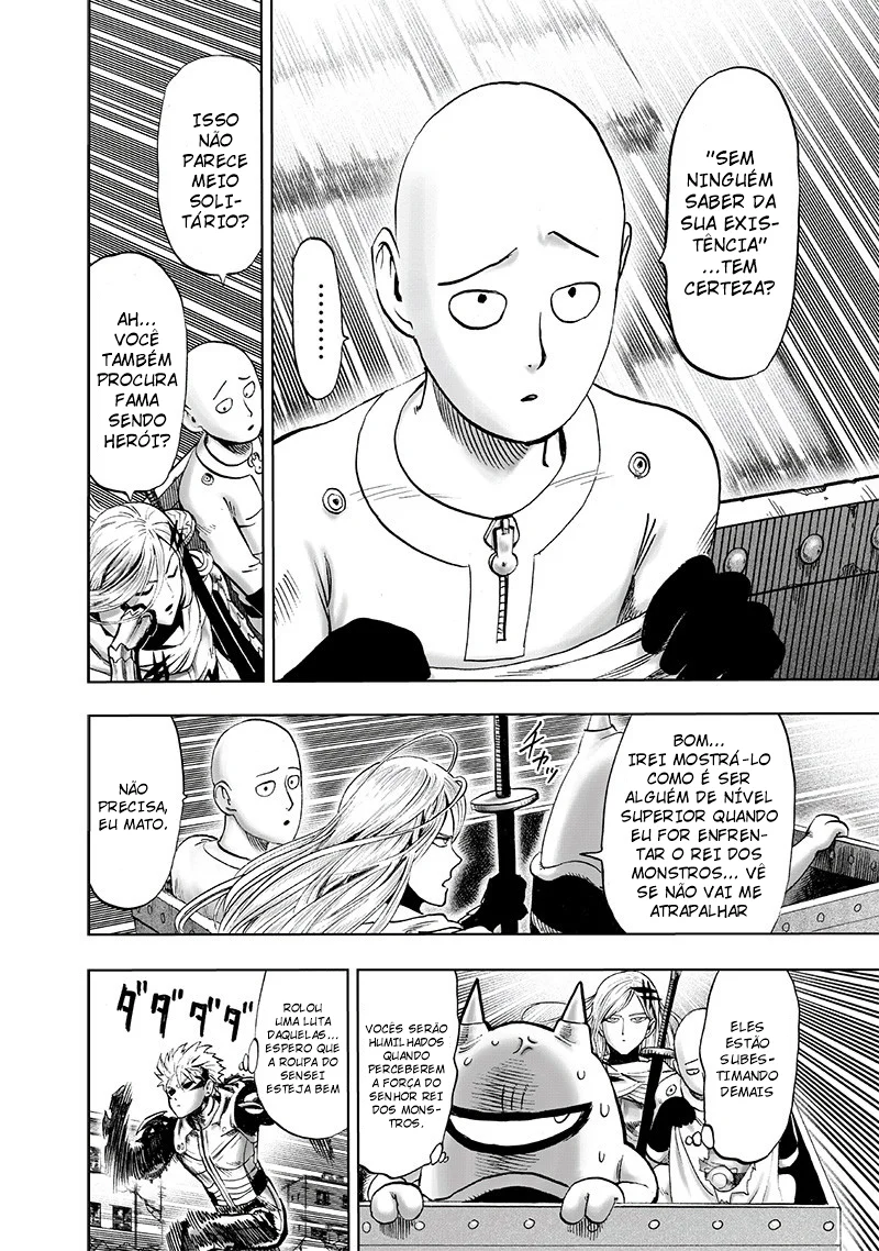 One Punch-Man Capítulo 1 – Um Soco