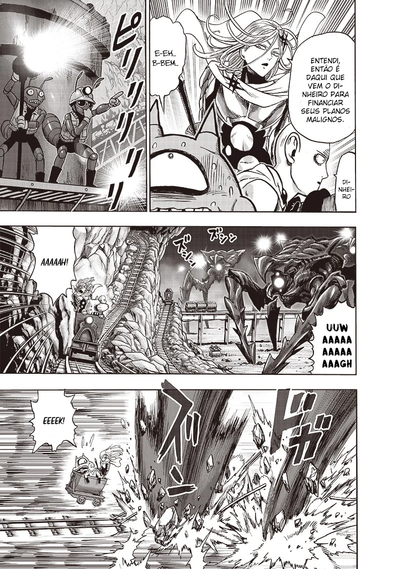 One Punch-Man Capítulo 1 – Um Soco