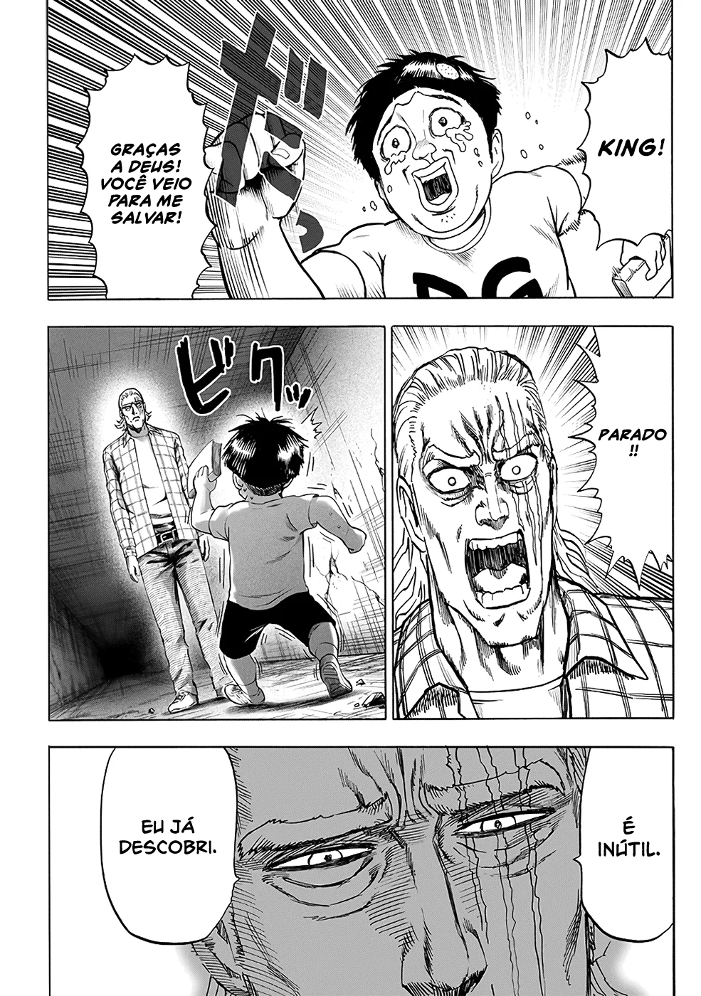 One Punch-Man Capítulo 1 – Um Soco