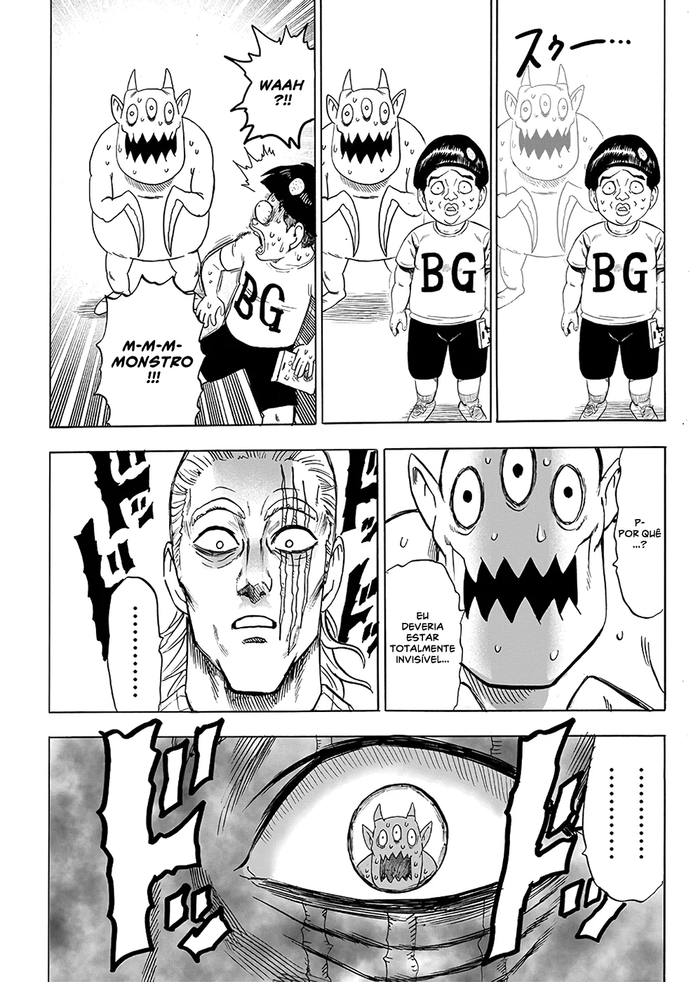 One Punch-Man Capítulo 1 – Um Soco