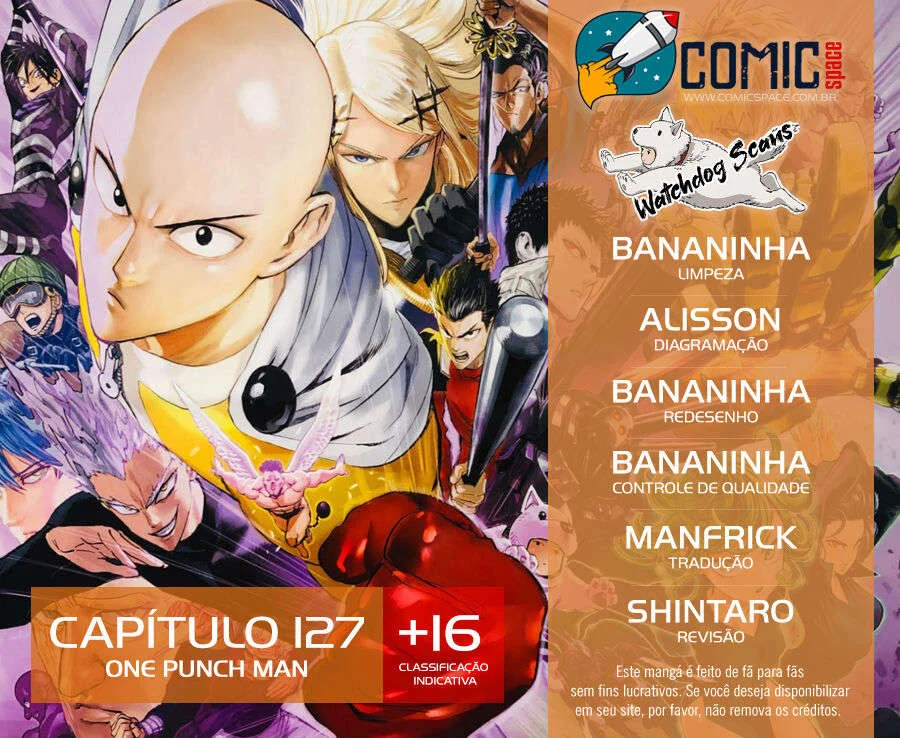 One Punch-Man Capítulo 1 – Um Soco