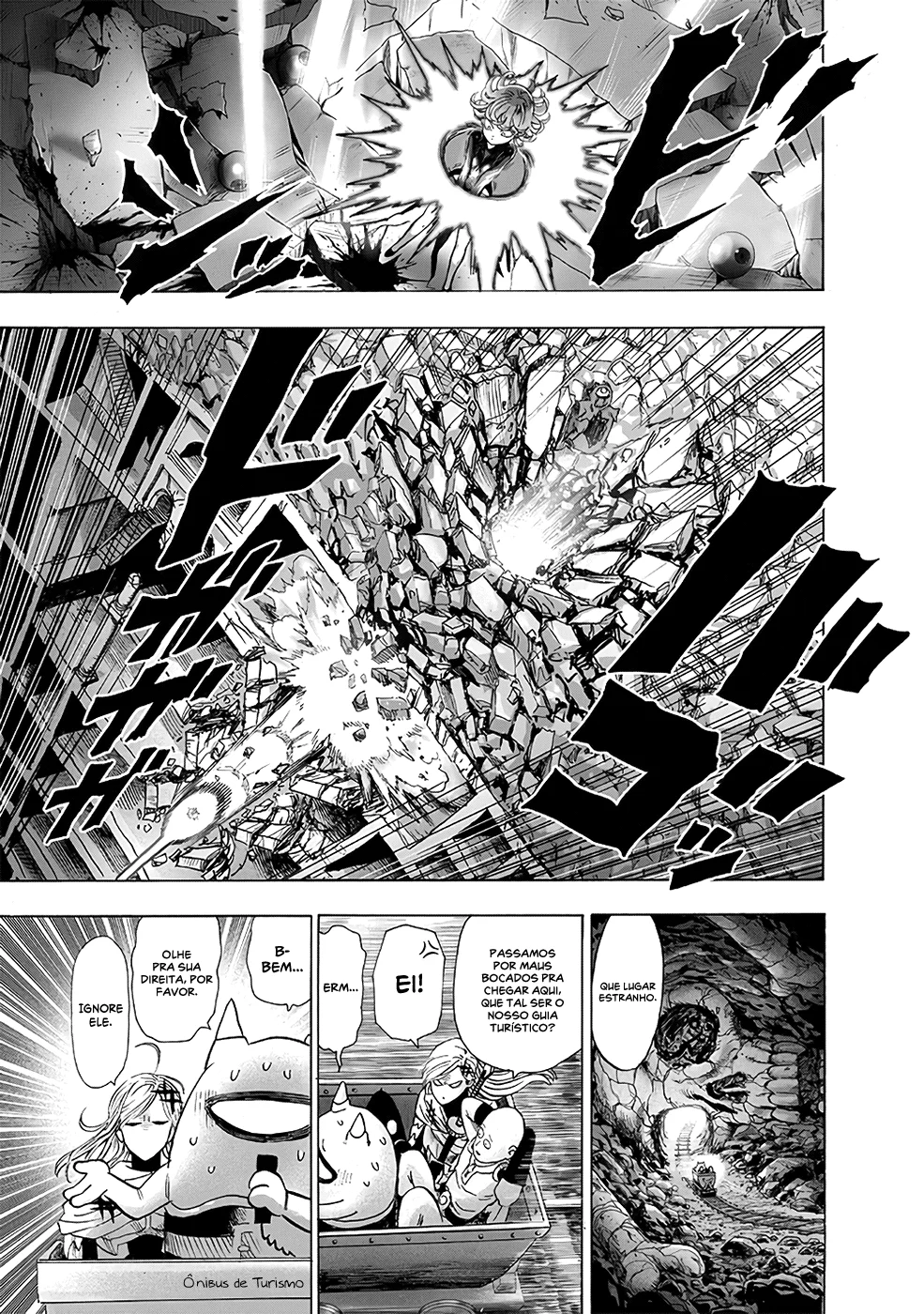 One Punch-Man Capítulo 1 – Um Soco