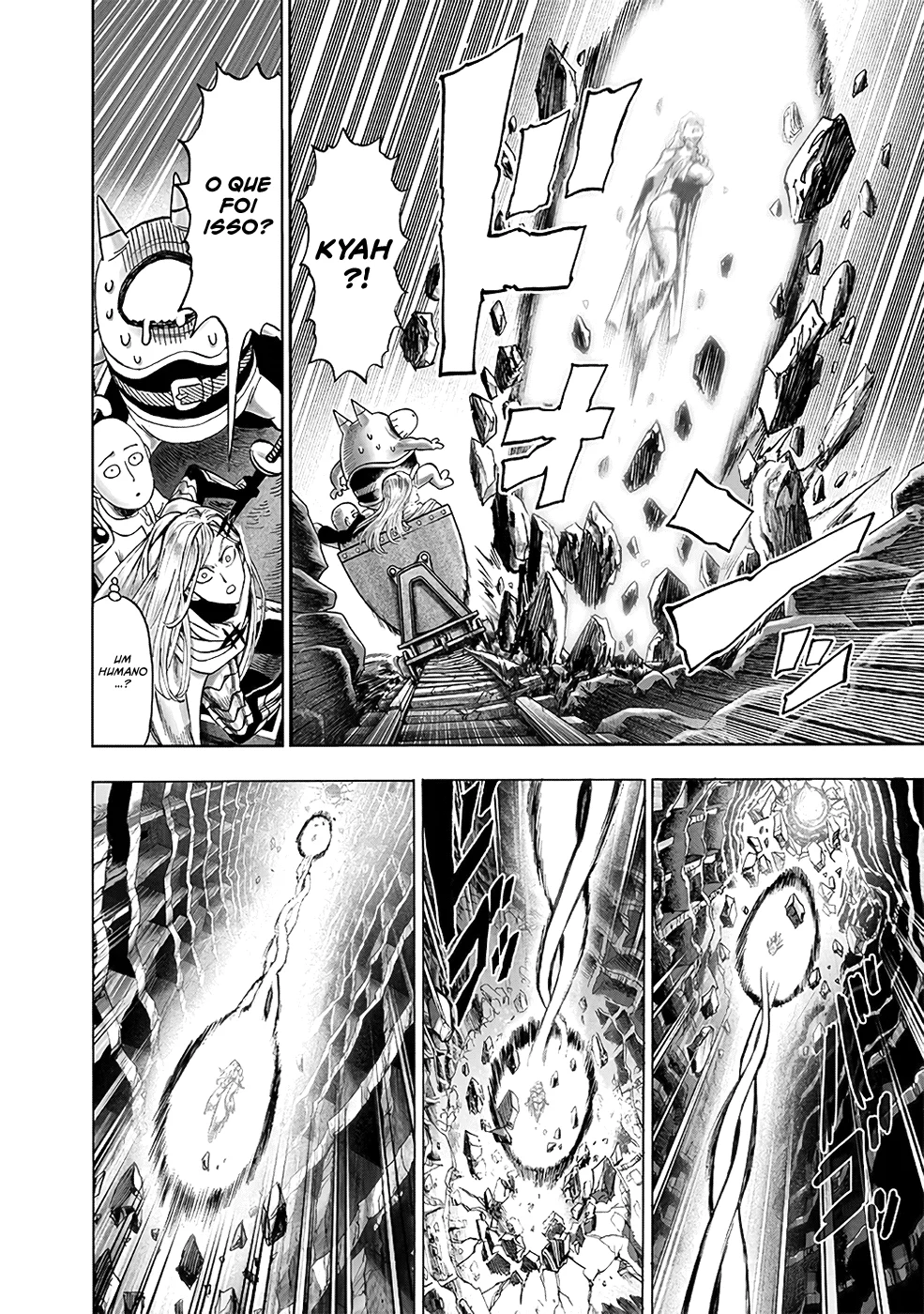 One Punch-Man Capítulo 1 – Um Soco