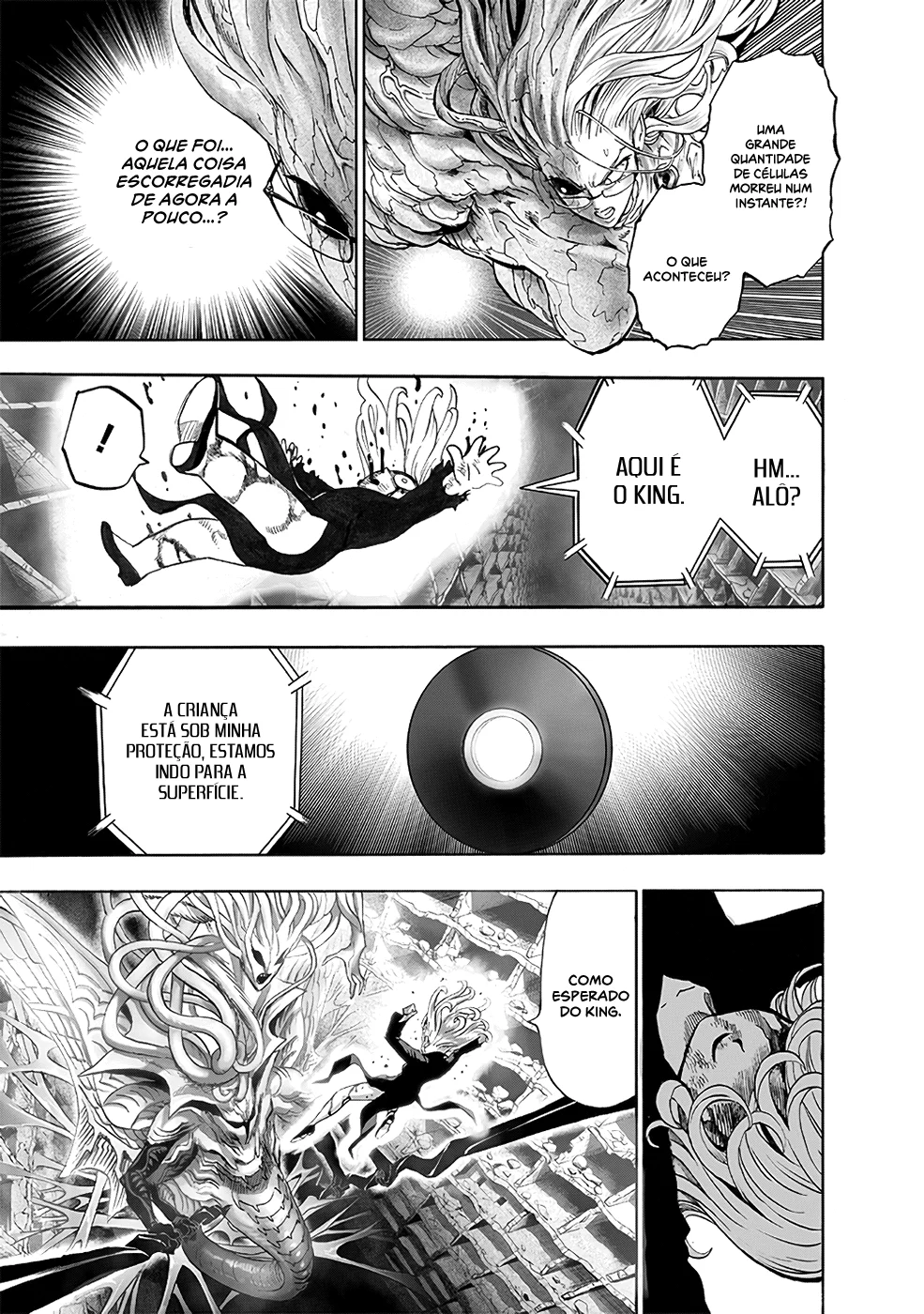 One Punch-Man Capítulo 1 – Um Soco