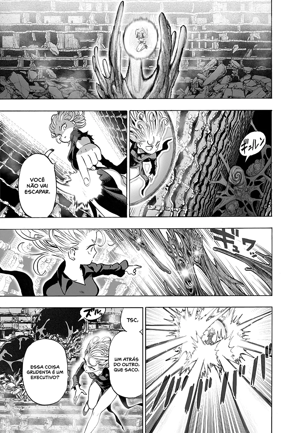 One Punch-Man Capítulo 1 – Um Soco