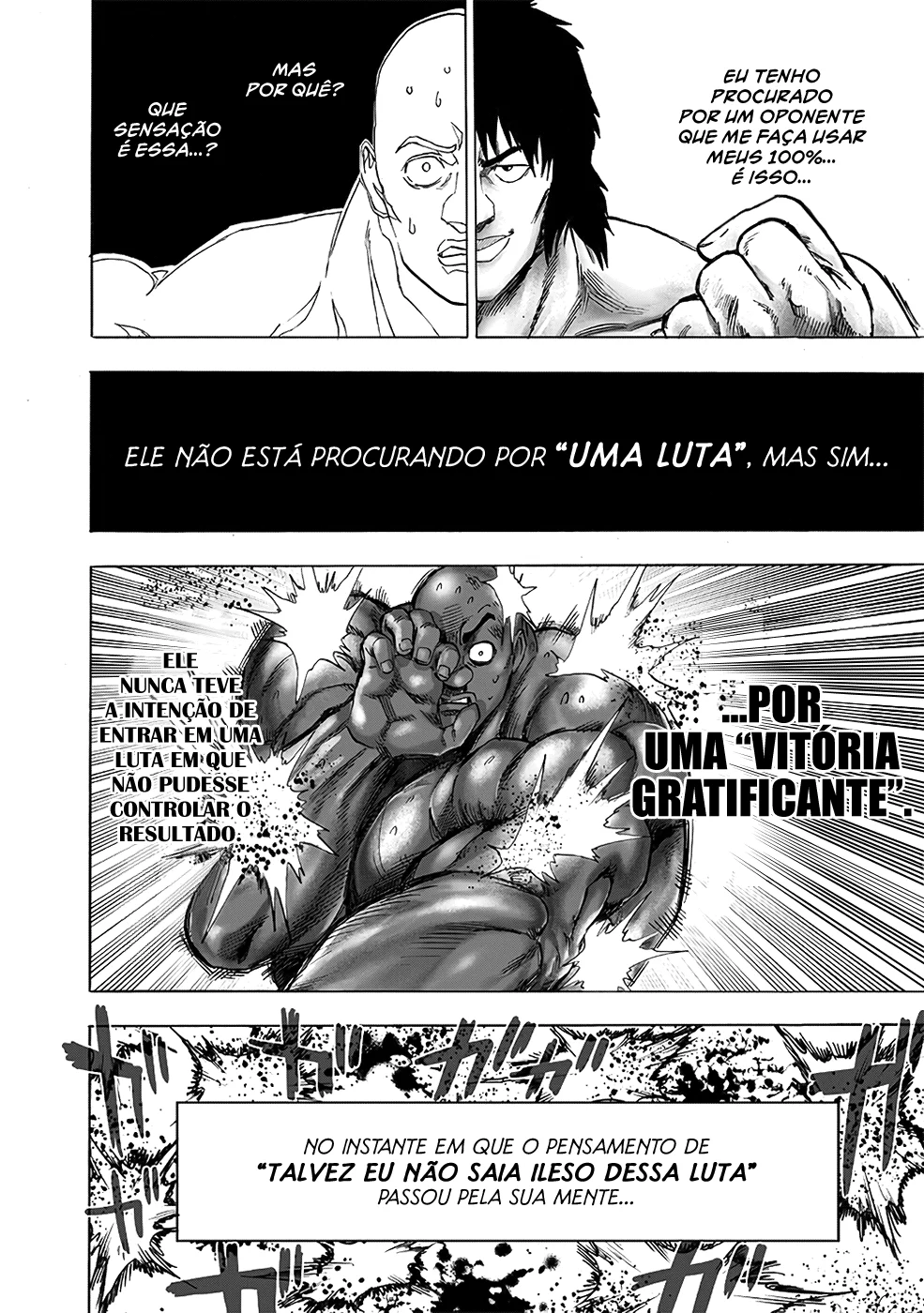One Punch-Man Capítulo 1 – Um Soco