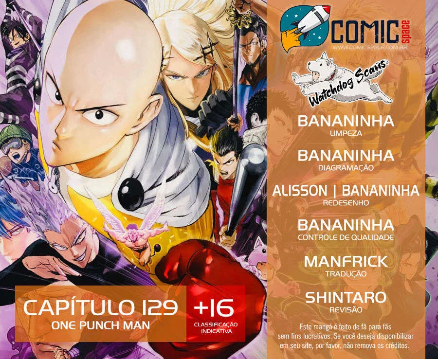 One Punch-Man Capítulo 1 – Um Soco