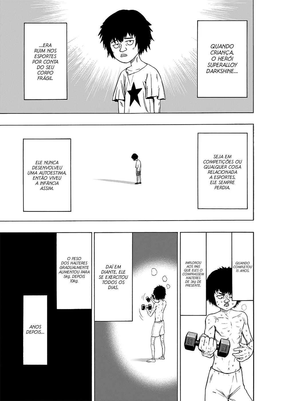 One Punch-Man Capítulo 1 – Um Soco