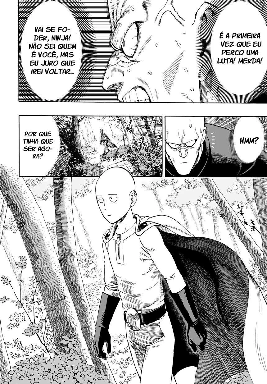 One Punch-Man Capítulo 1 – Um Soco