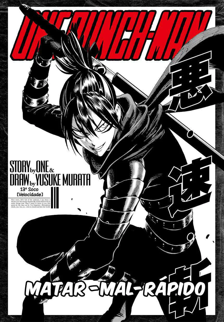 One Punch-Man Capítulo 1 – Um Soco