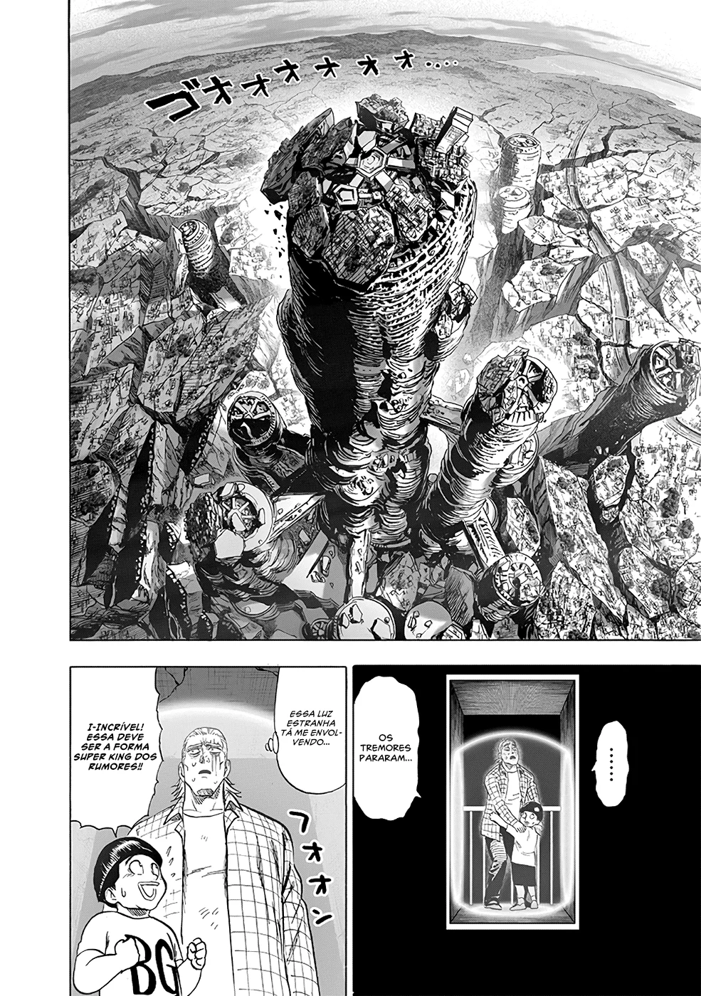 One Punch-Man Capítulo 1 – Um Soco
