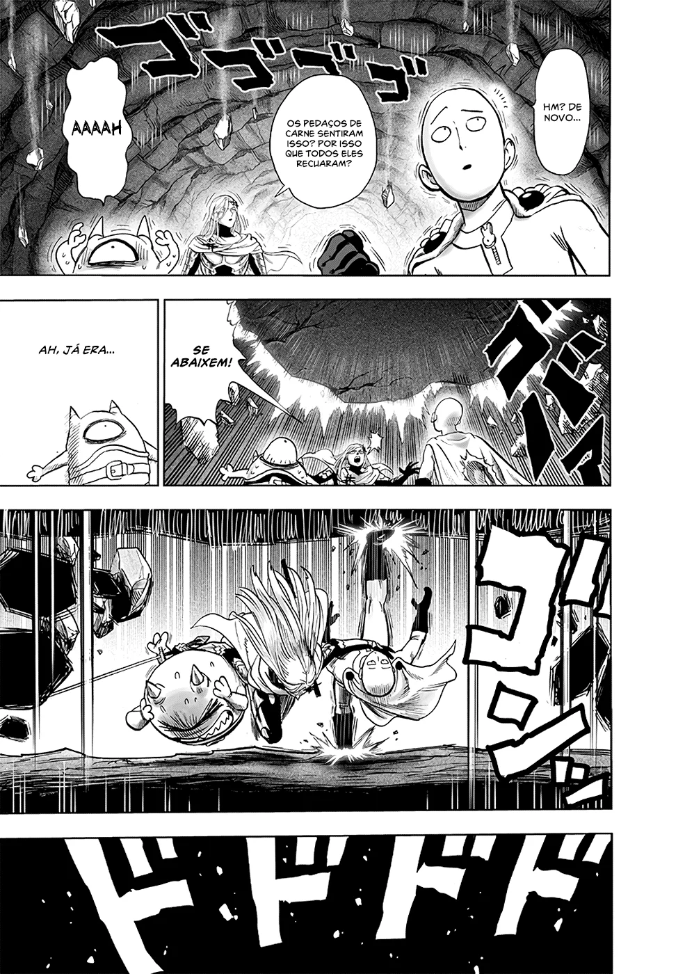 One Punch-Man Capítulo 1 – Um Soco