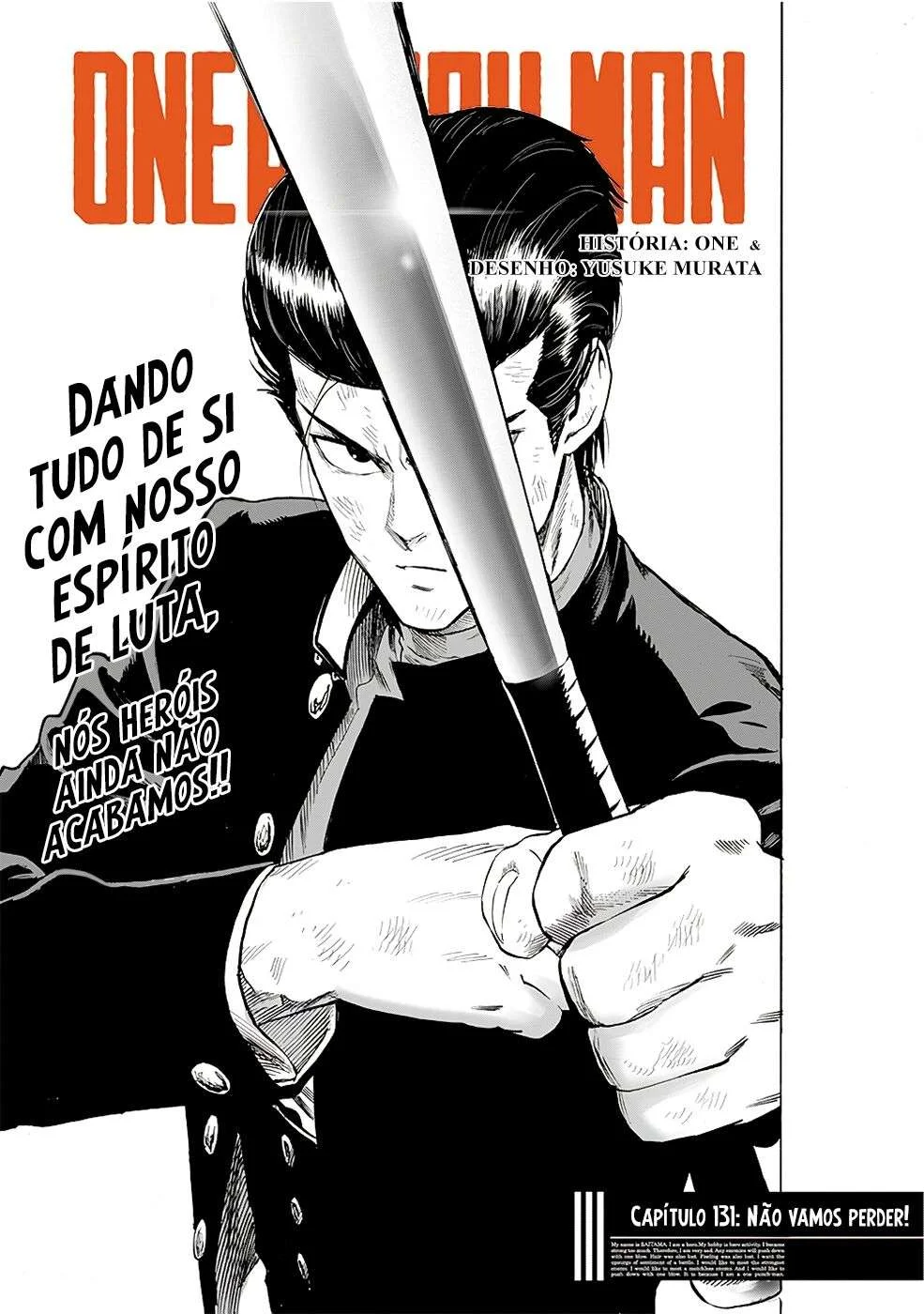 One Punch-Man Capítulo 1 – Um Soco