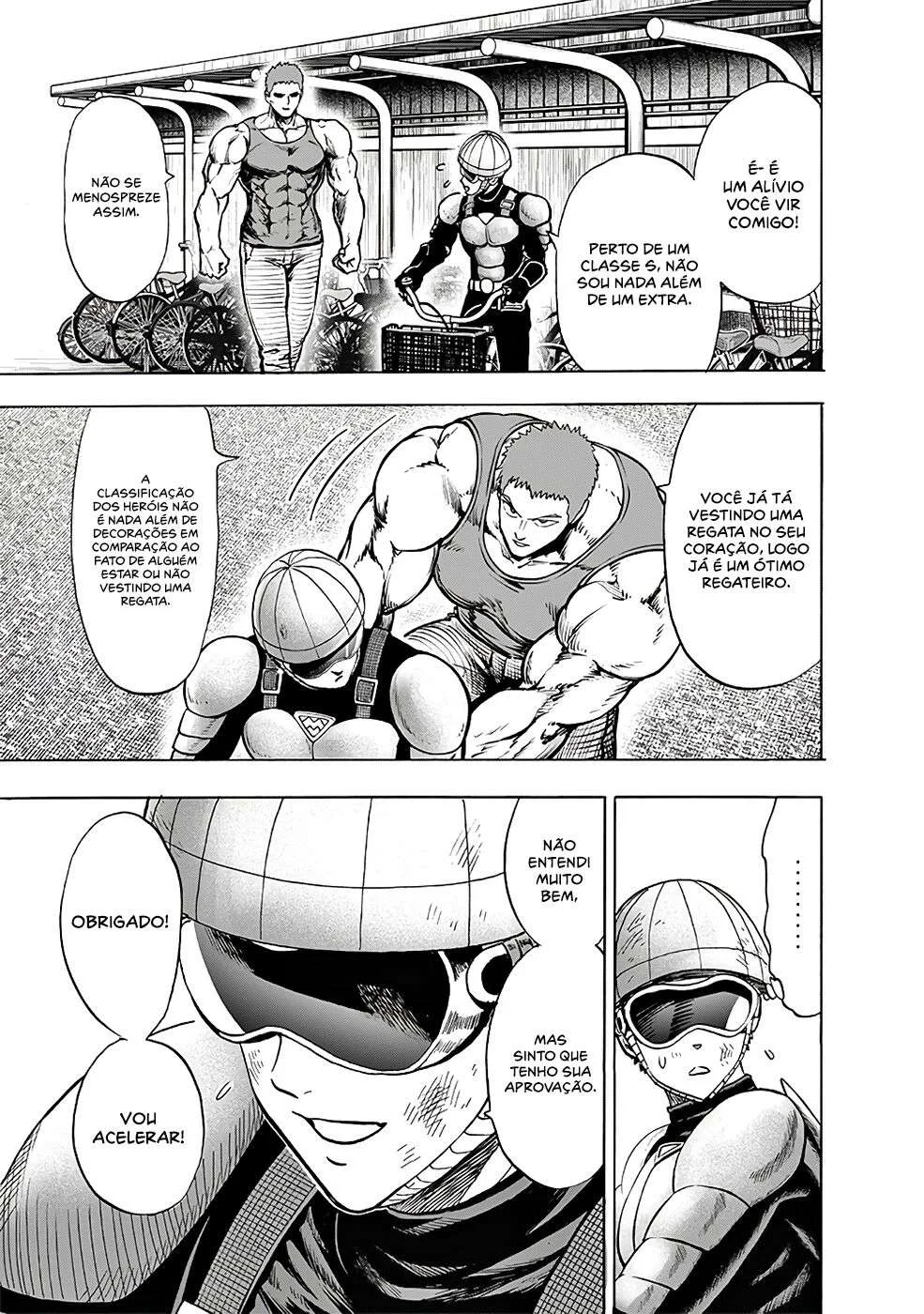 One Punch-Man Capítulo 1 – Um Soco
