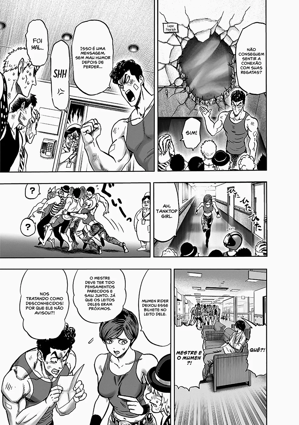 One Punch-Man Capítulo 1 – Um Soco