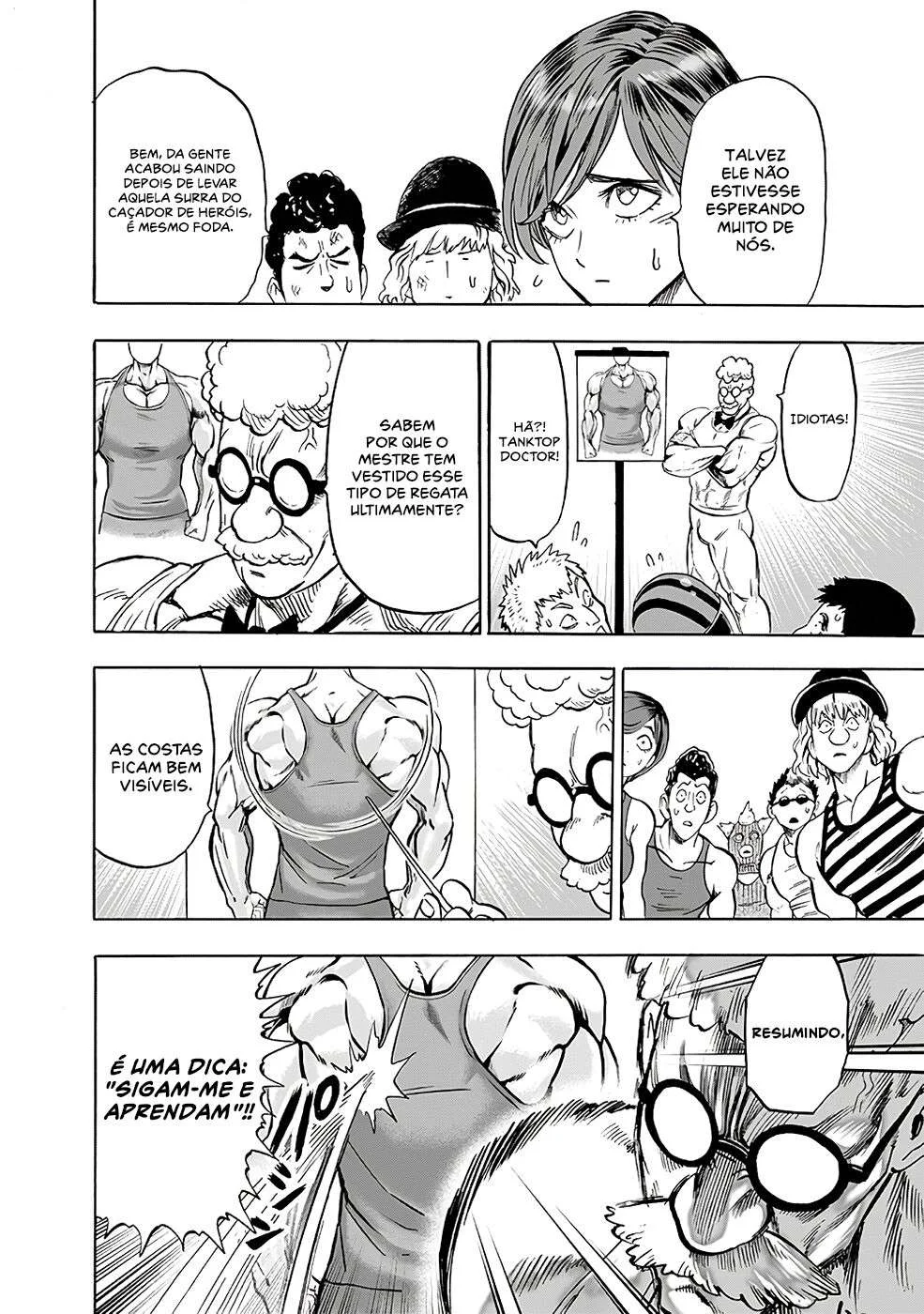 One Punch-Man Capítulo 1 – Um Soco