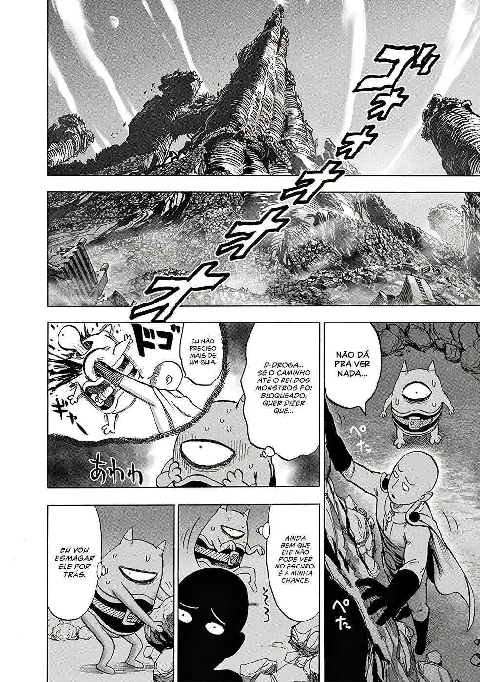 One Punch-Man Capítulo 1 – Um Soco