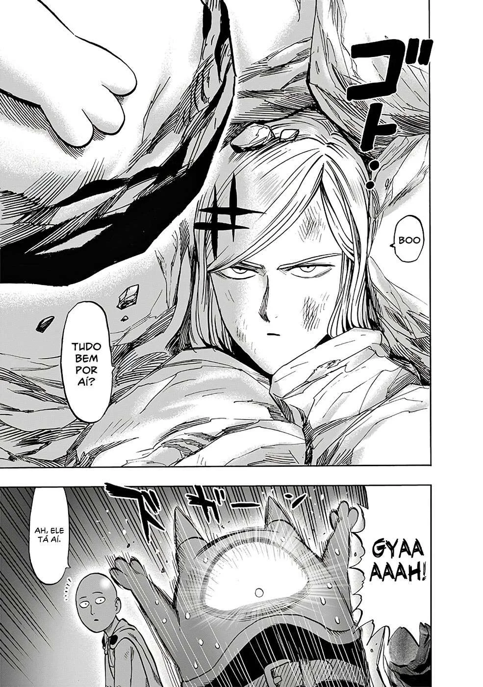 One Punch-Man Capítulo 1 – Um Soco
