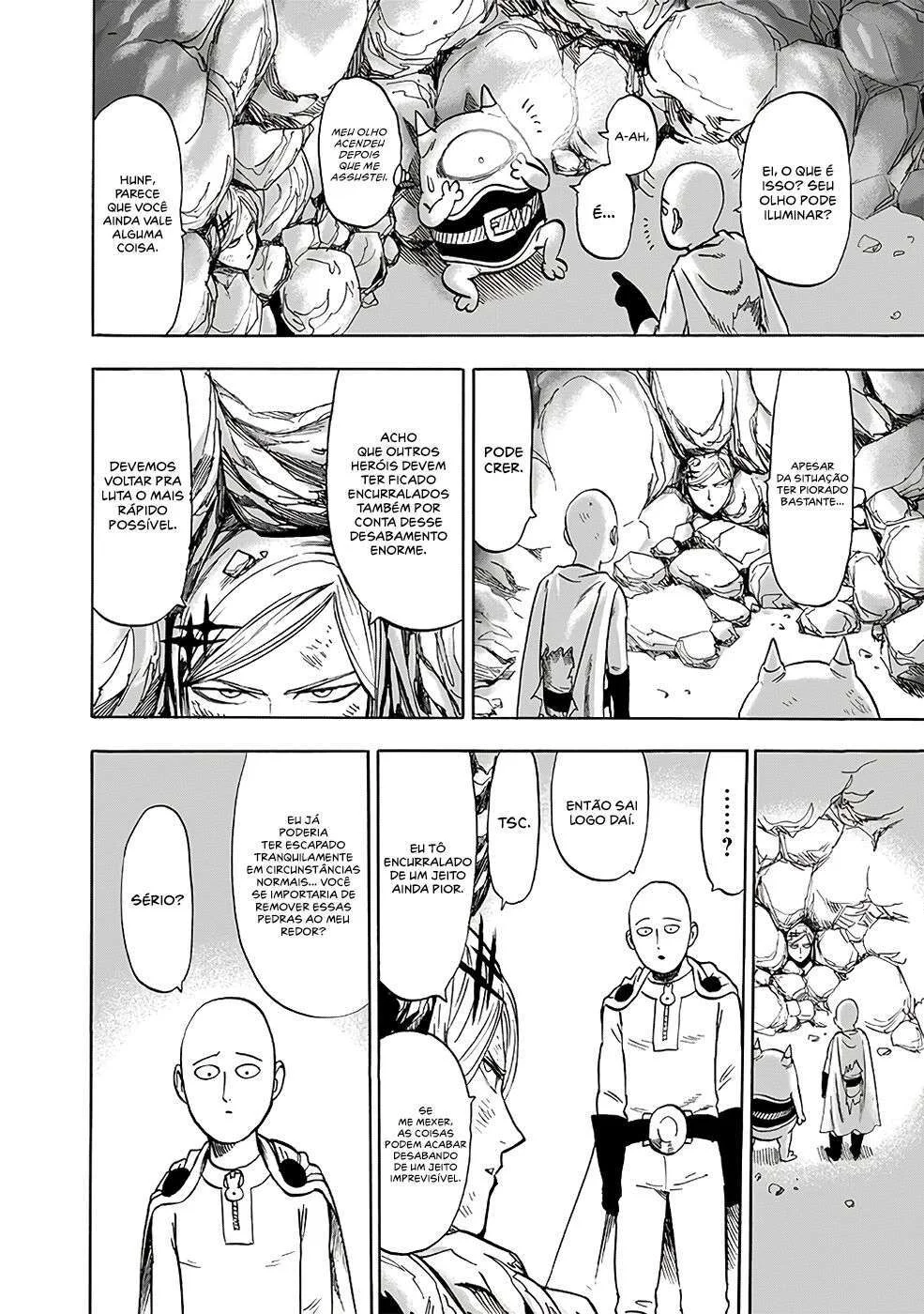 One Punch-Man Capítulo 1 – Um Soco